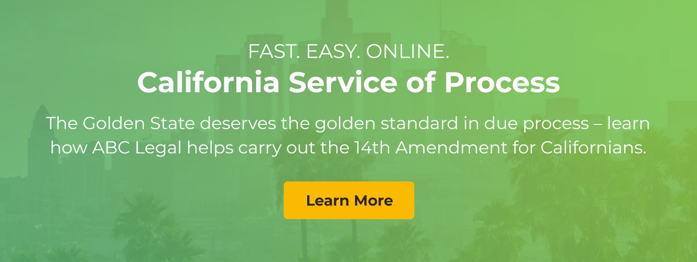 Service of Process in California