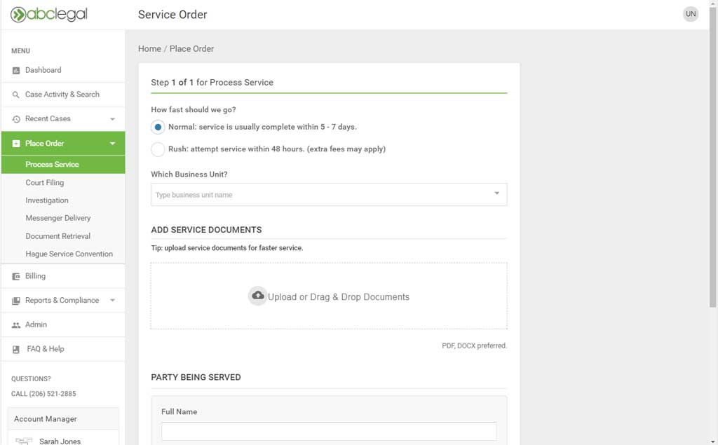 placeorder