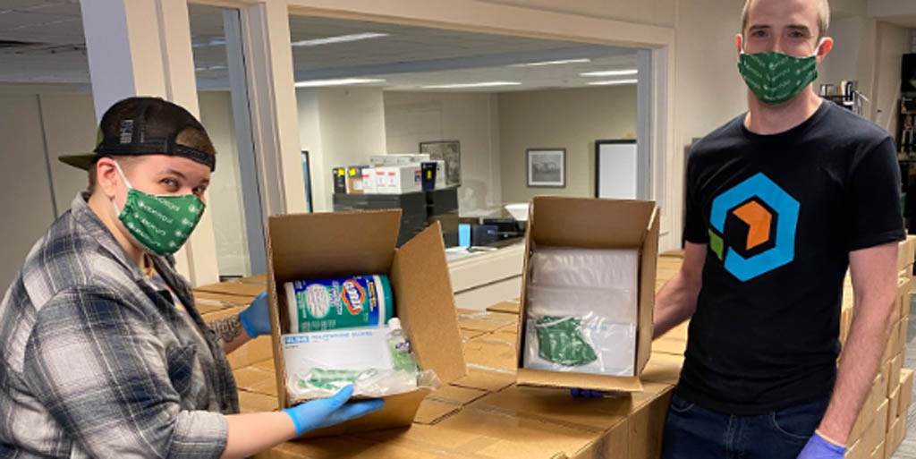 Assembling and Delivering 2,000 Process Server Safety Kits